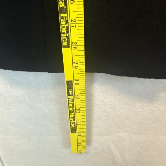 TALBOTS Blazer Women’s Size 12 Black Wool Blend Boyfriend Gold Buttons Jacket - Picture 9 of 12